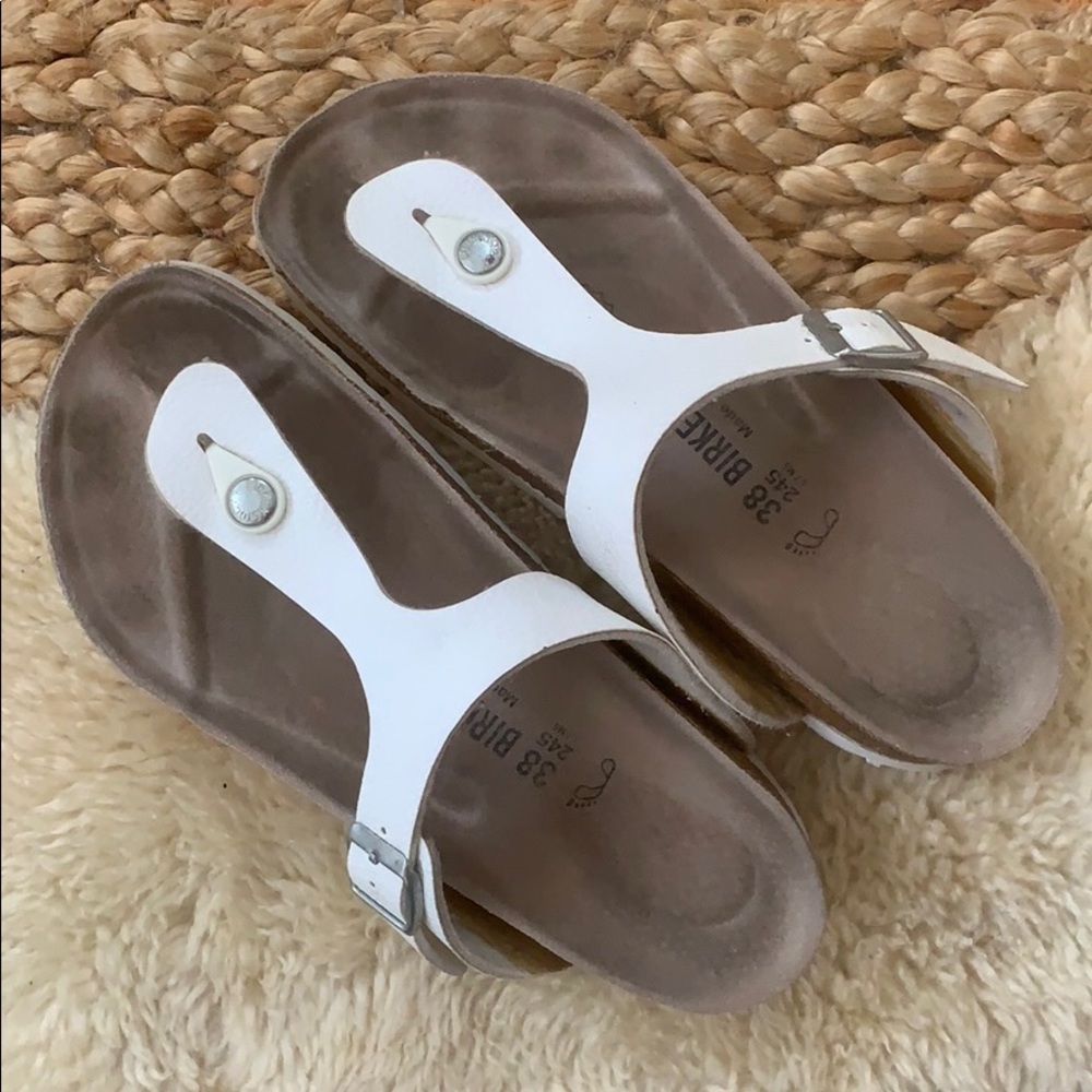 White Birkenstocks